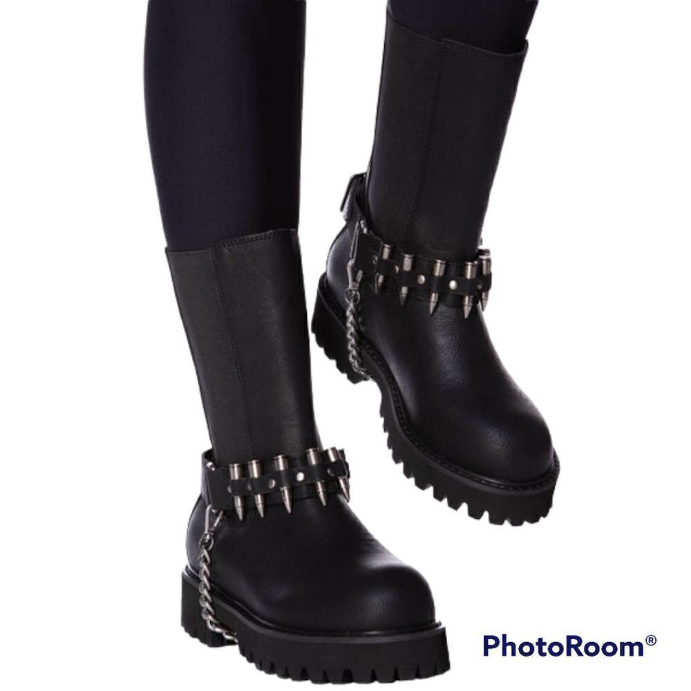 NEW IN BOX! Killstar Deadman's Boots  - Picture 10 of 10